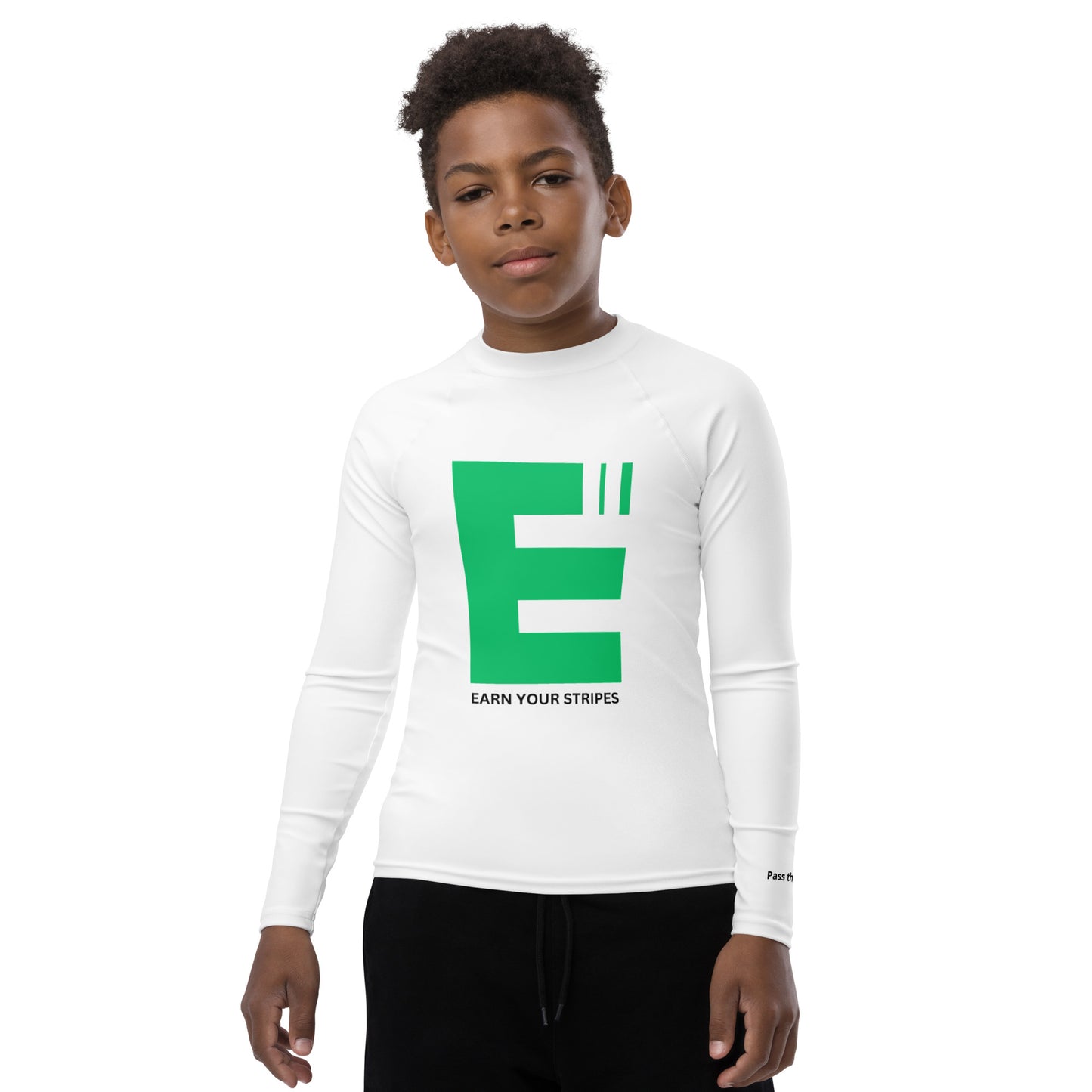 Youth Green Rash Guard