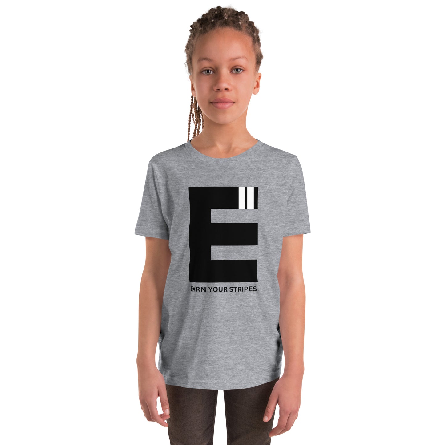 Youth Black Logo Tee