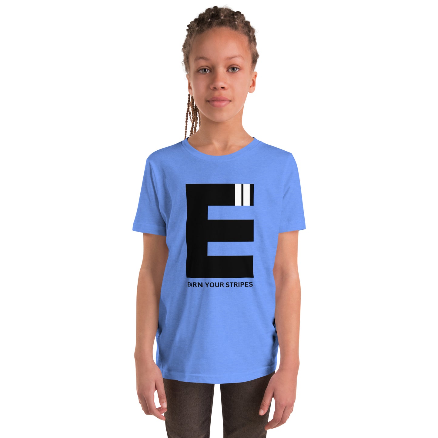 Youth Black Logo Tee