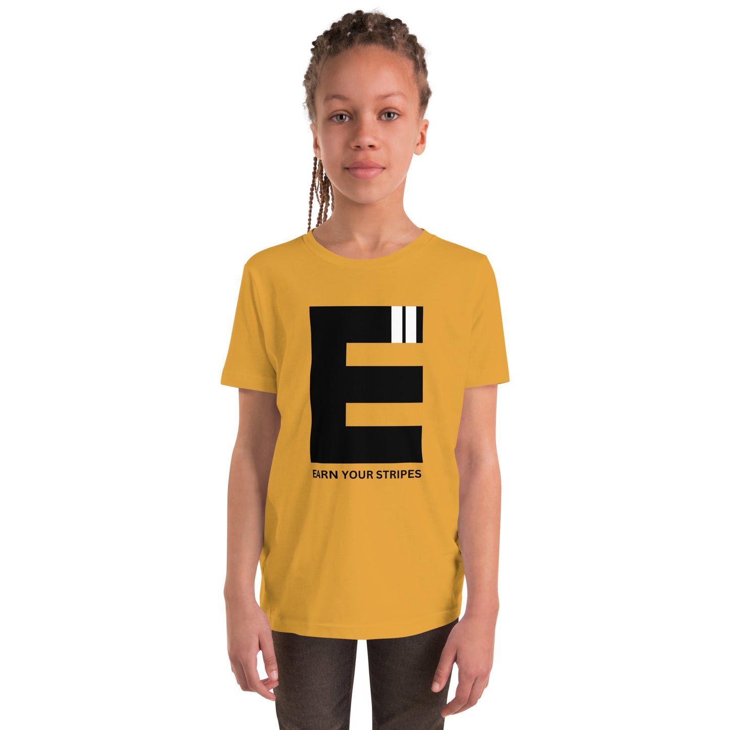 Youth Black Logo Tee