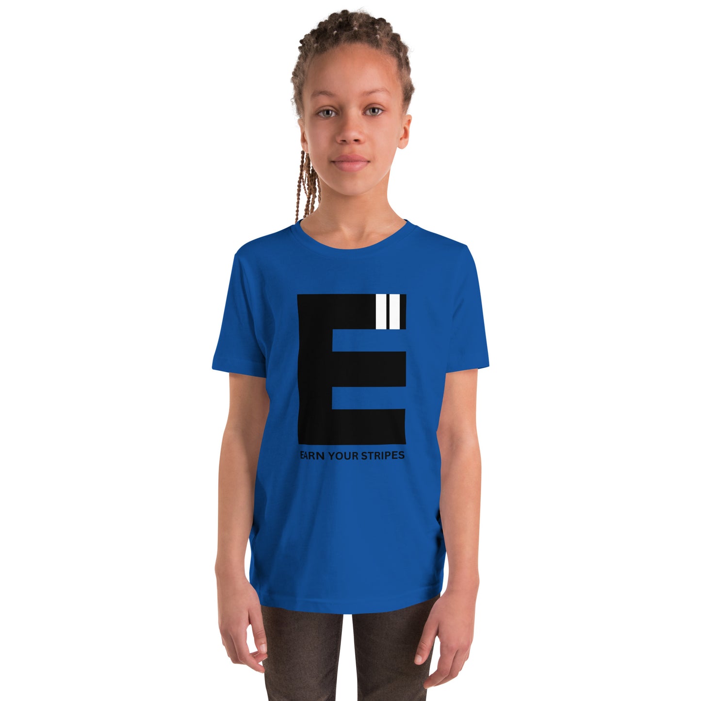 Youth Black Logo Tee