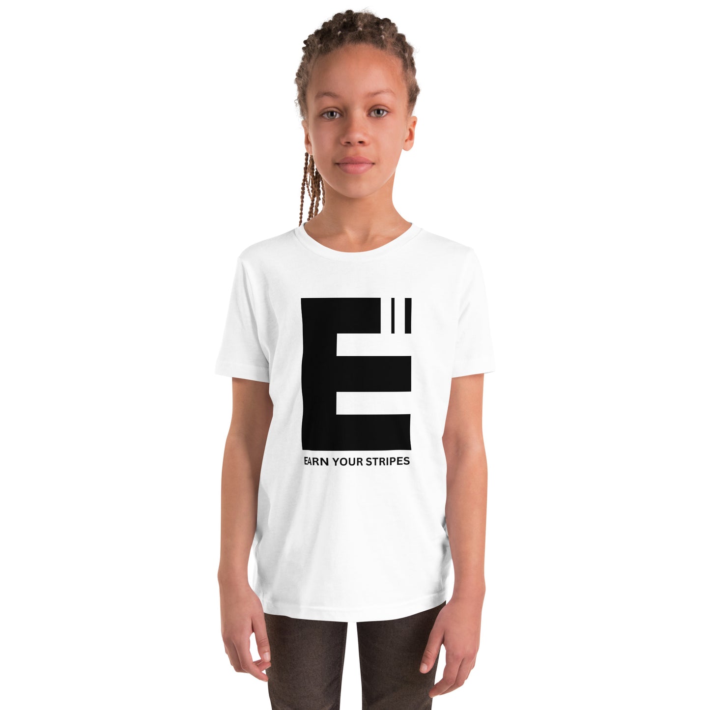 Youth Black Logo Tee