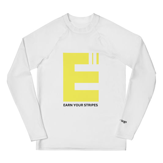 Youth Yellow Logo Rash Guard