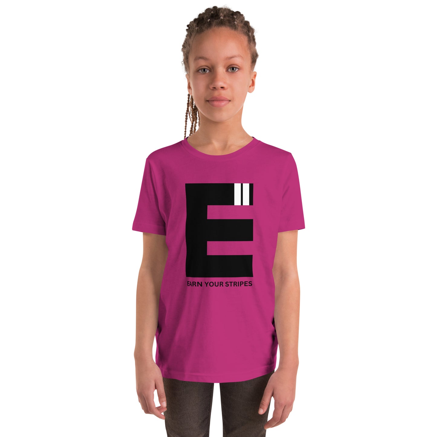 Youth Black Logo Tee