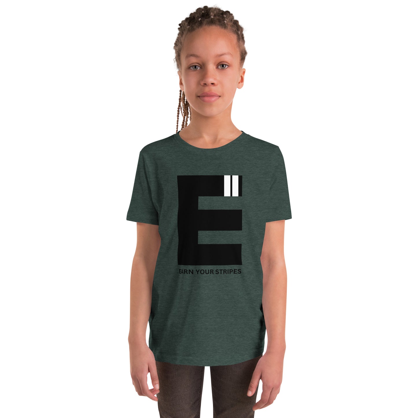 Youth Black Logo Tee