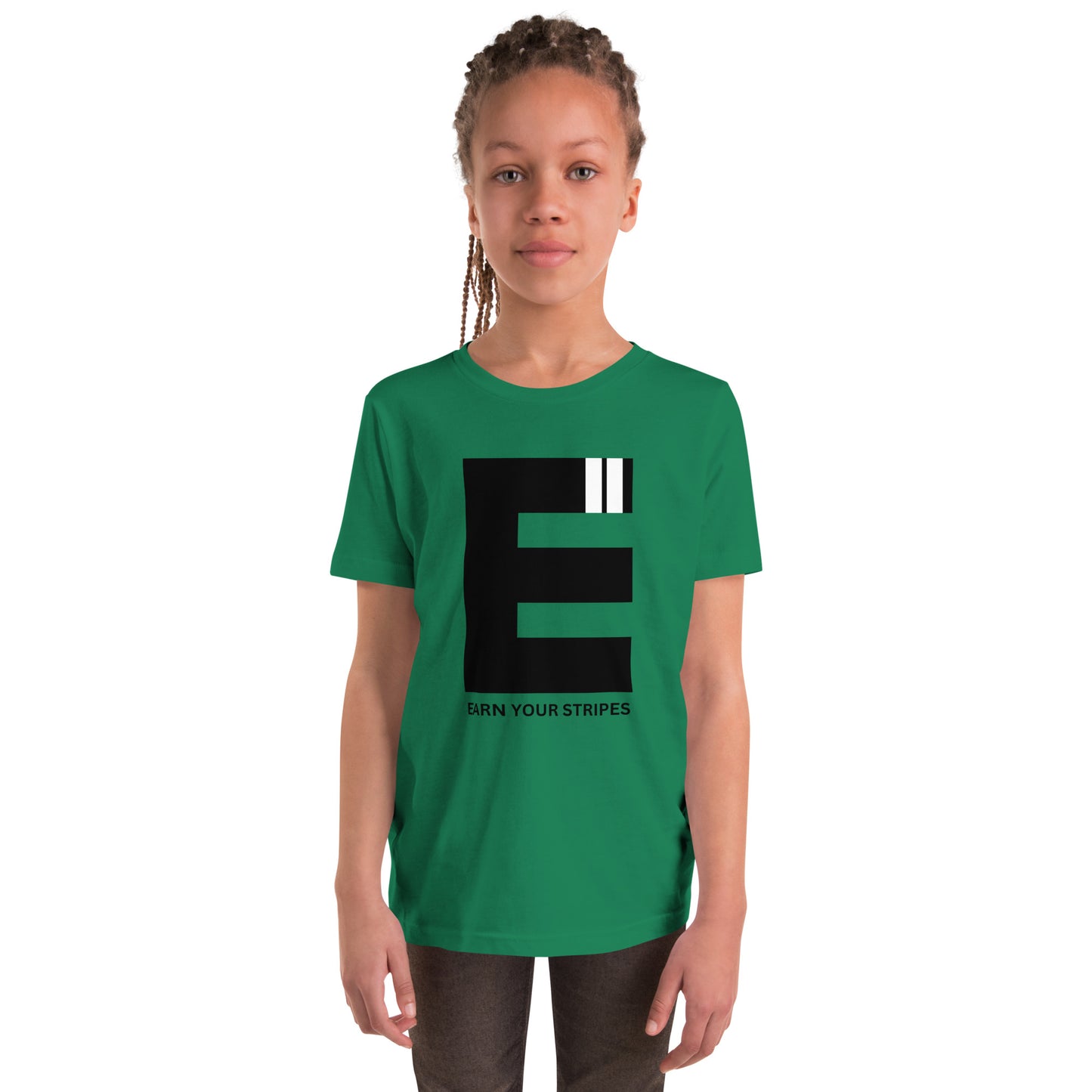 Youth Black Logo Tee